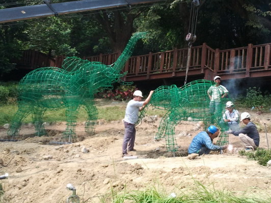 2012壽山動物園(綠雕)大象的第5張圖片